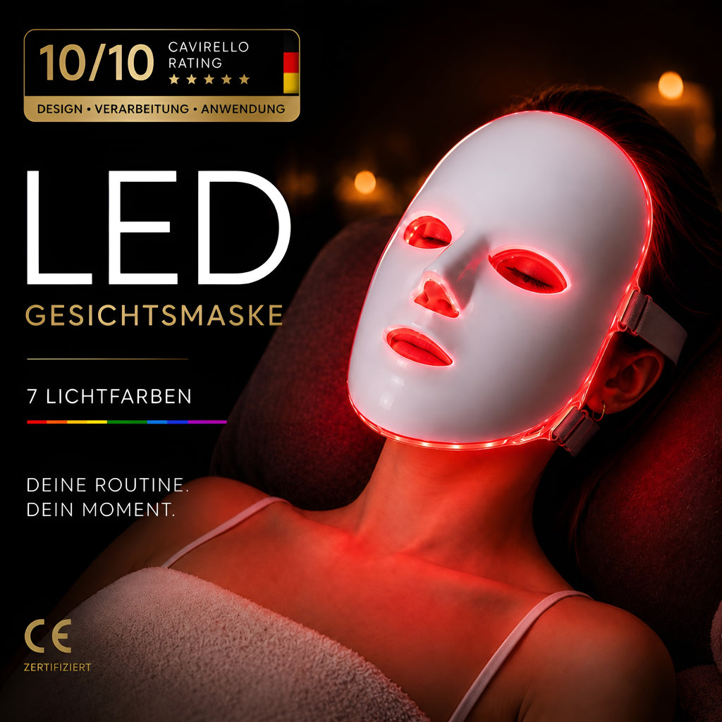 LED Gesichtsmaske 7 Farben