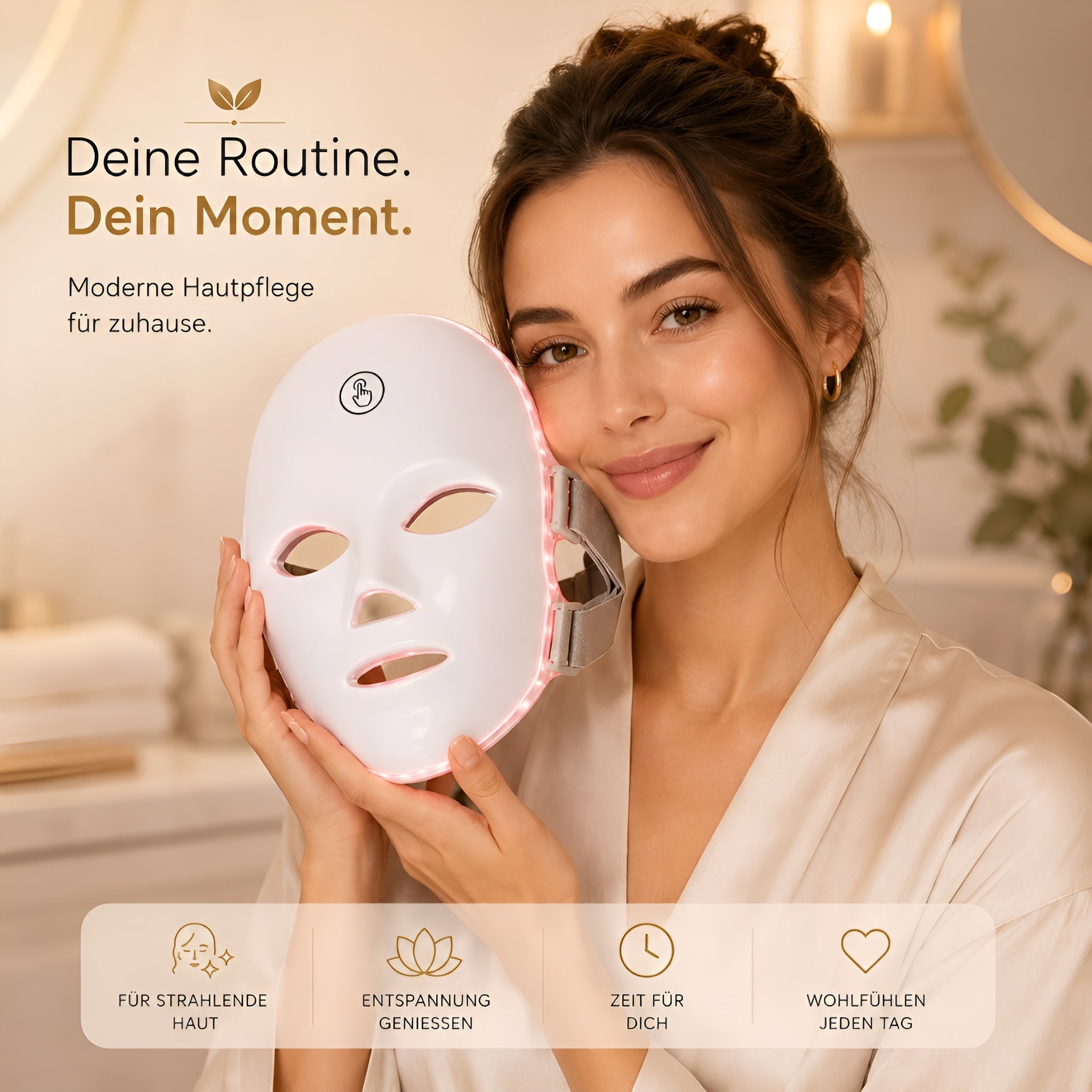 LED Gesichtsmaske 7 Farben