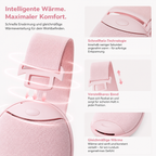 Massagegürtel Menstruation Elektrischer Wärme USB Heizpad Rücken Bauch Heizkisse