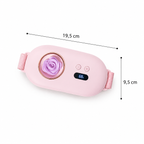 Massagegürtel Menstruation Elektrischer Wärme USB Heizpad Rücken Bauch Heizkisse