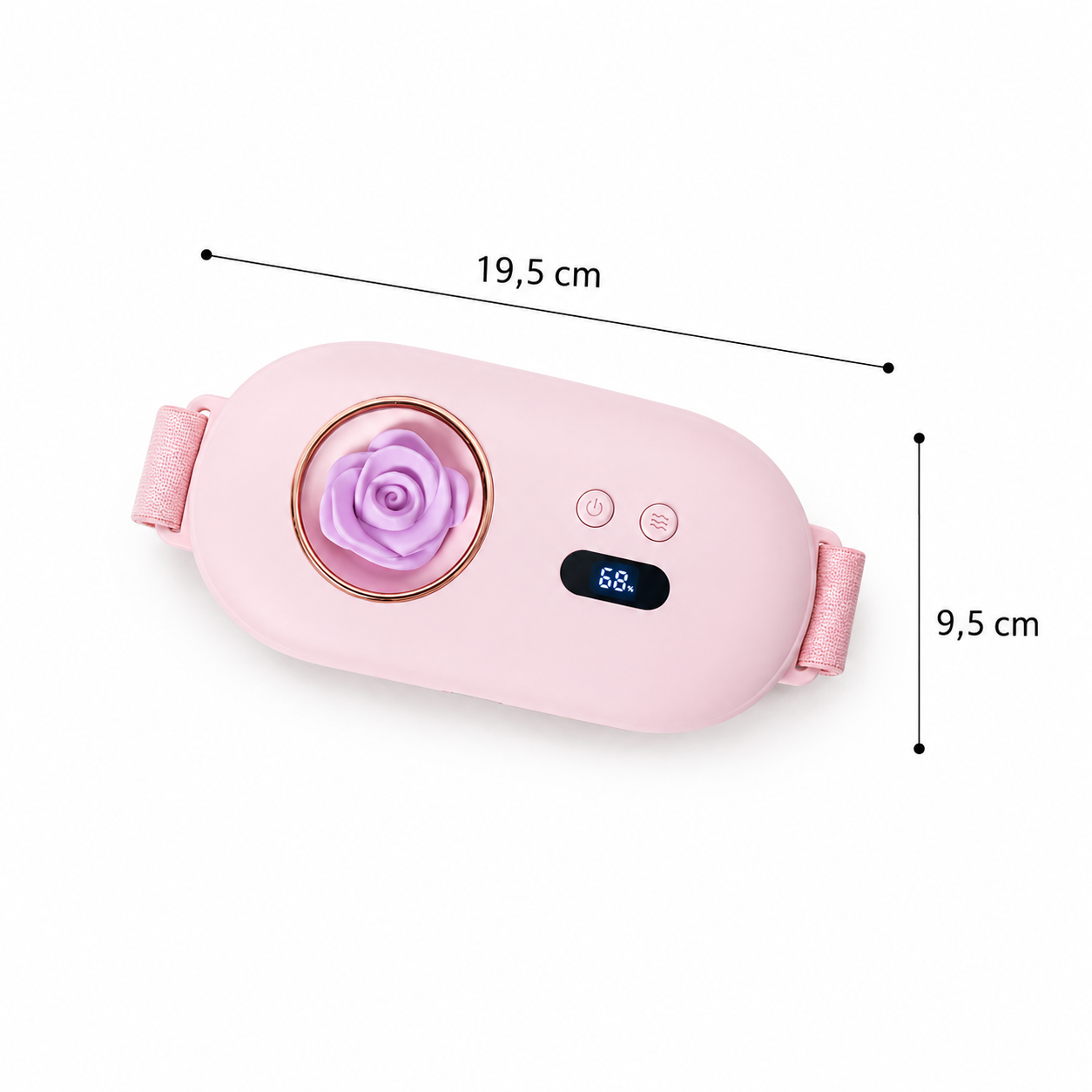 Massagegürtel Menstruation Elektrischer Wärme USB Heizpad Rücken Bauch Heizkisse